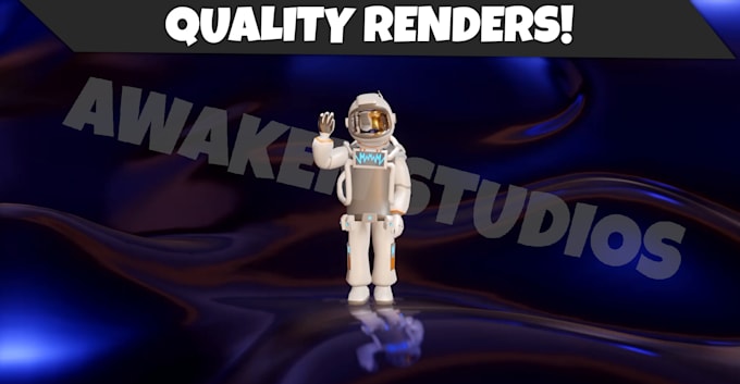 Create 3d model with rig and render by Omnic0de | Fiverr
