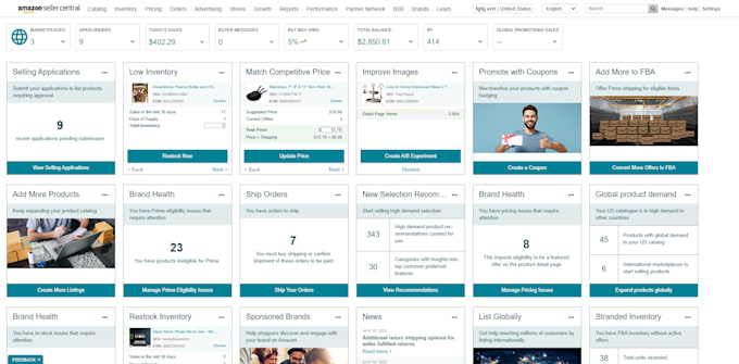 offer  2step walmart and amazon dropshipping full store management