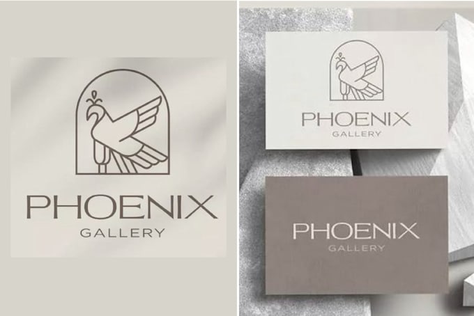 Do modern minimalist logo and full brand identity design by Sharon3 ...