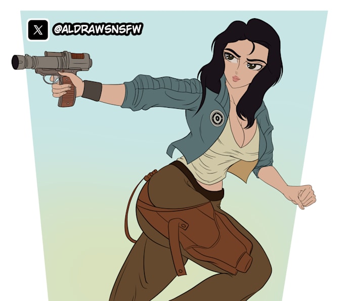 draw attractive sfw or nsfw, original character designs, manga style