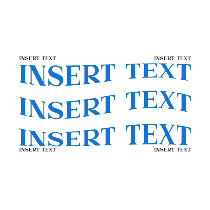 do something really good at making a wave warp text