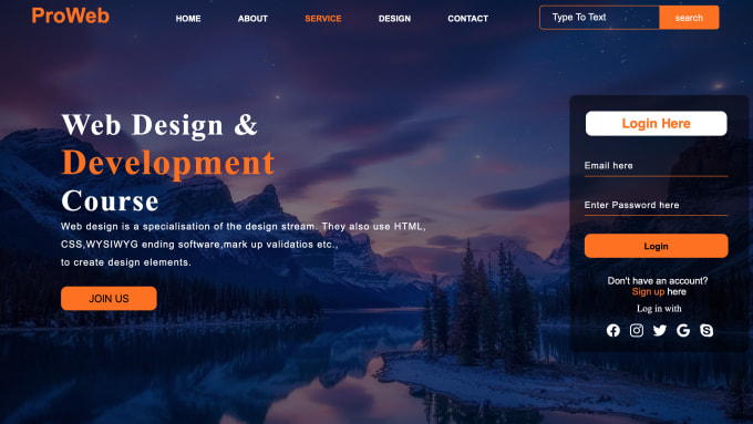Develop visually appealing websites using html and css by Carolinejoydy ...