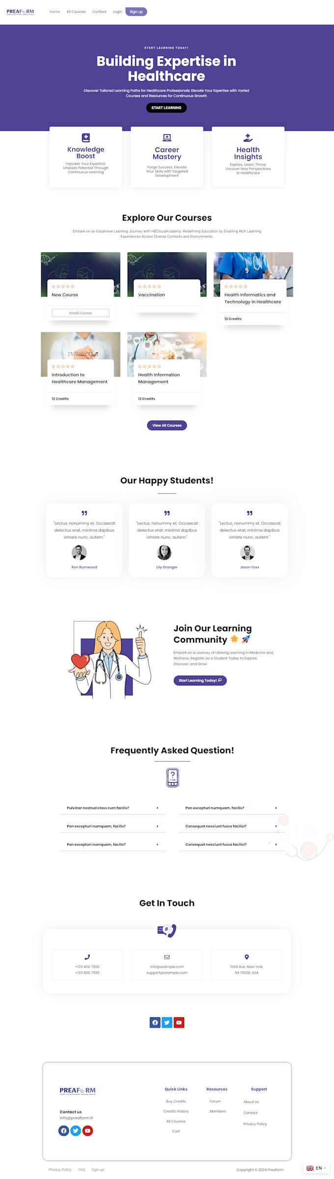 create elearning website with tutor lms pro