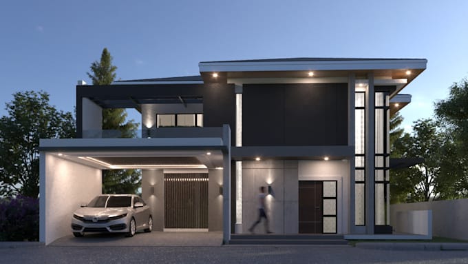 do architectural 3d modeling and realistic render