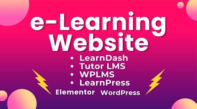 build learndash wordpress lms elearning website