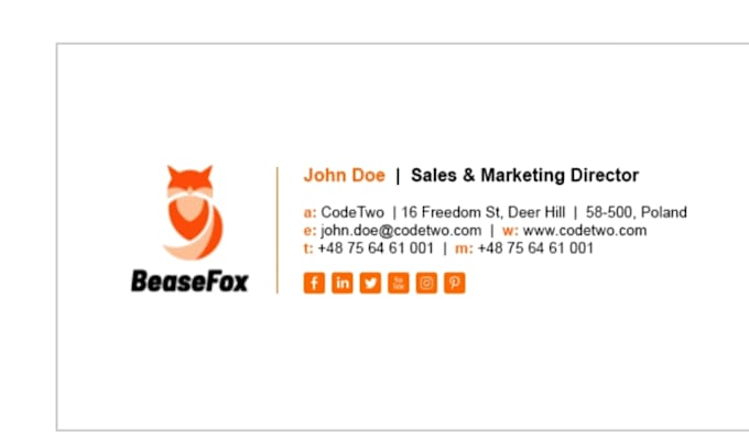 create great e mail signature
