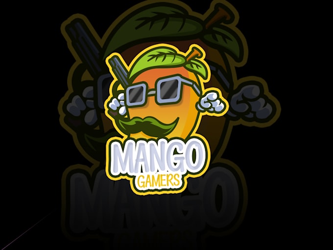 create professional mascot logo design for gaming, twitch, and esports