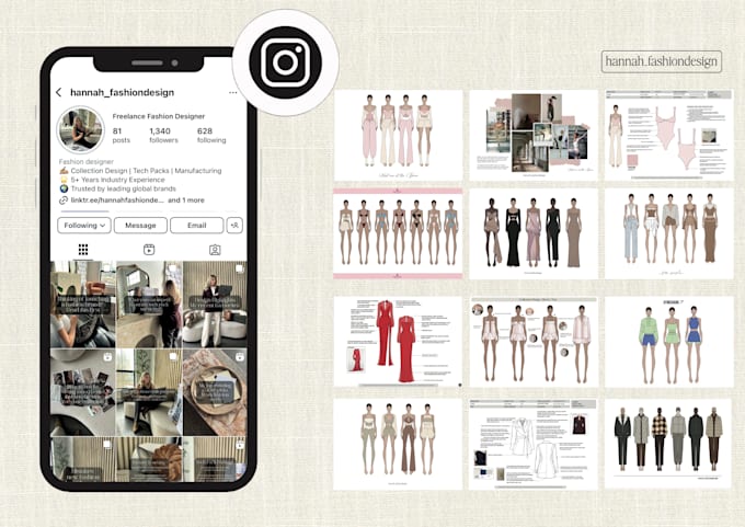 create a fashion technical flat drawing cad sketch