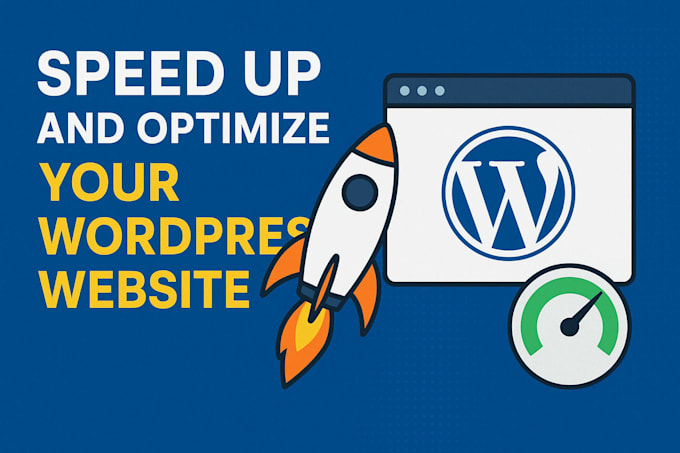 speed up and optimize your wordpress website