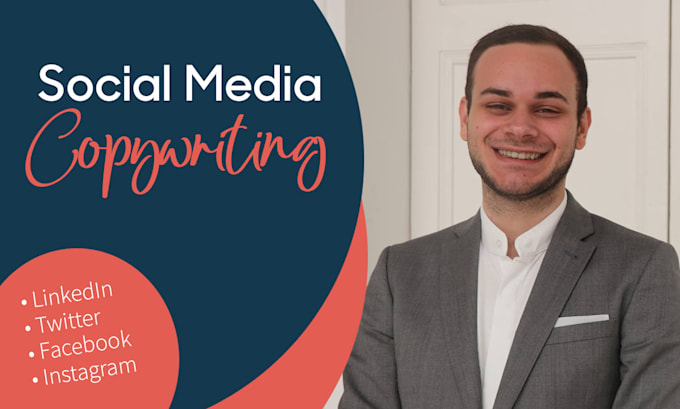 write your social media captions, facebook and linkedin posts