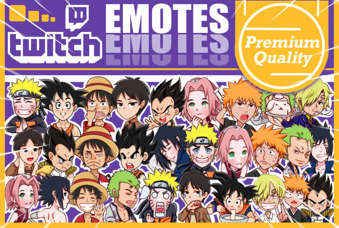 design amazing twitch emotes and sub badges