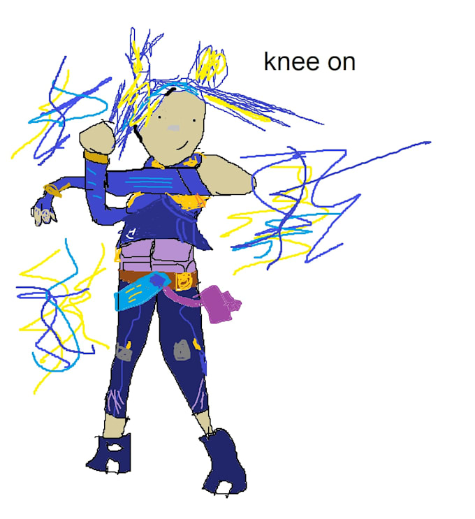 draw any video game character you want using ms paint