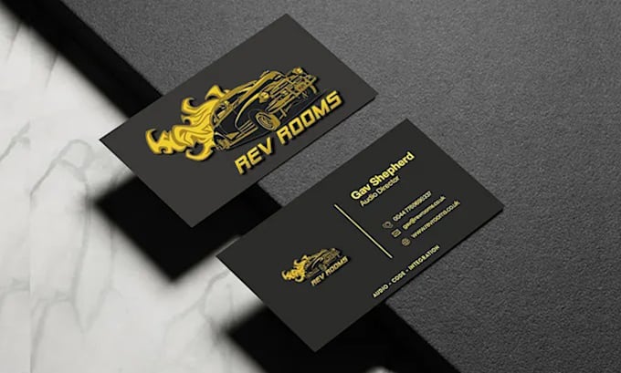 design professional business card, office stationery and clothing tags
