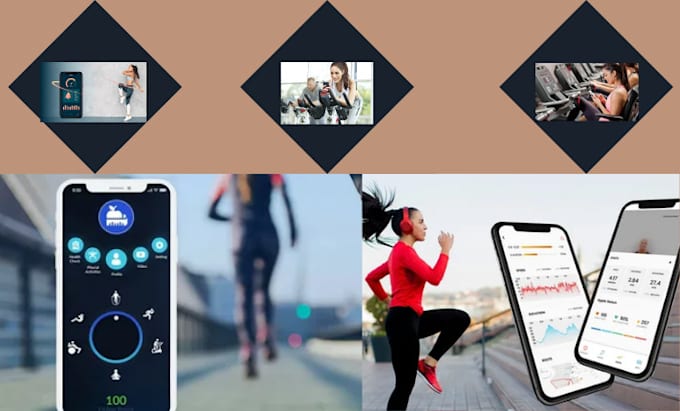 develop health, fitness mobile app in IOS and android