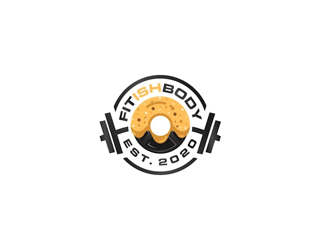 create physical fitness, bodybuilding, gym, yoga logo