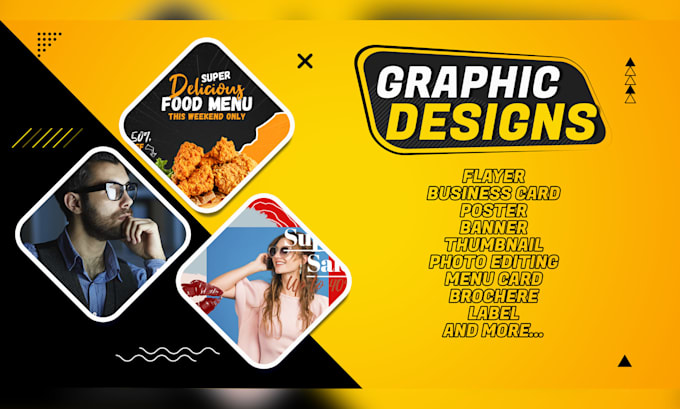 do any photoshop editing and graphic design