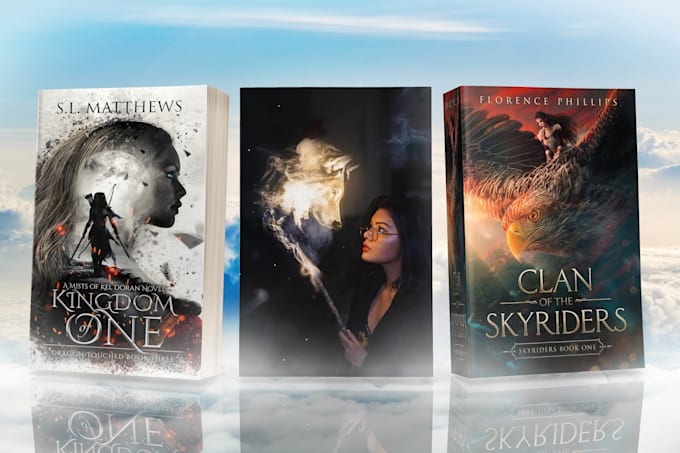 design professional fantasy book cover