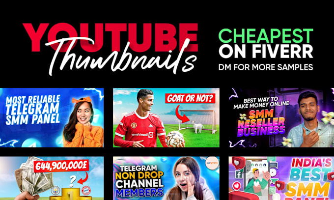 create youtube thumbnail design