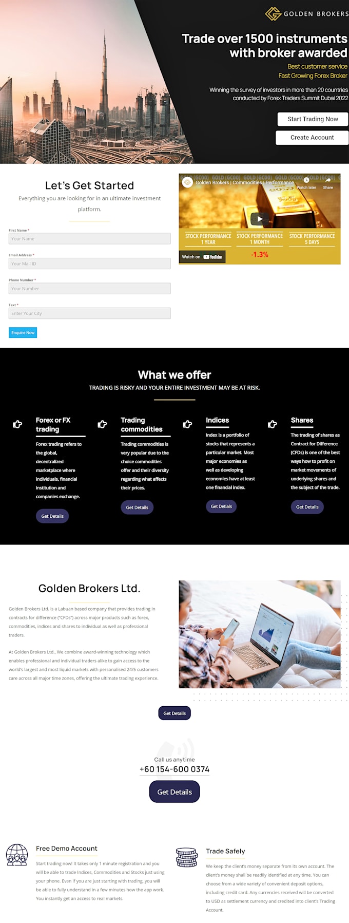 Create responsive landing page design by Jatin_scoutbizz | Fiverr