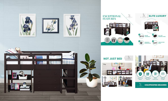 create professional amazon listing images