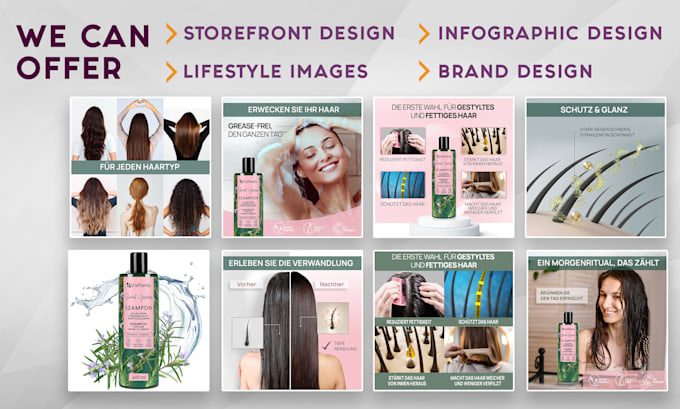 design amazon listing and premium a plus content