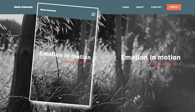 create a responsive website