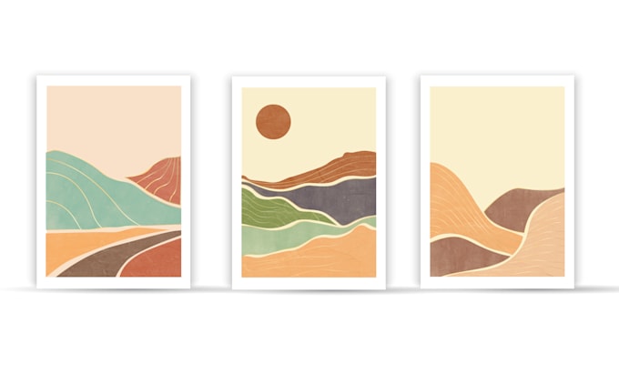 design digital wall art prints and illustration for your shop