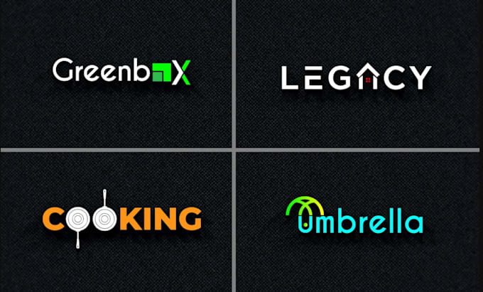 design creative wordmark, timeless, text based logo