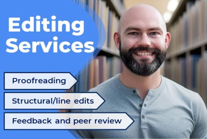 proofread and edit your scientific, academic, or research writing