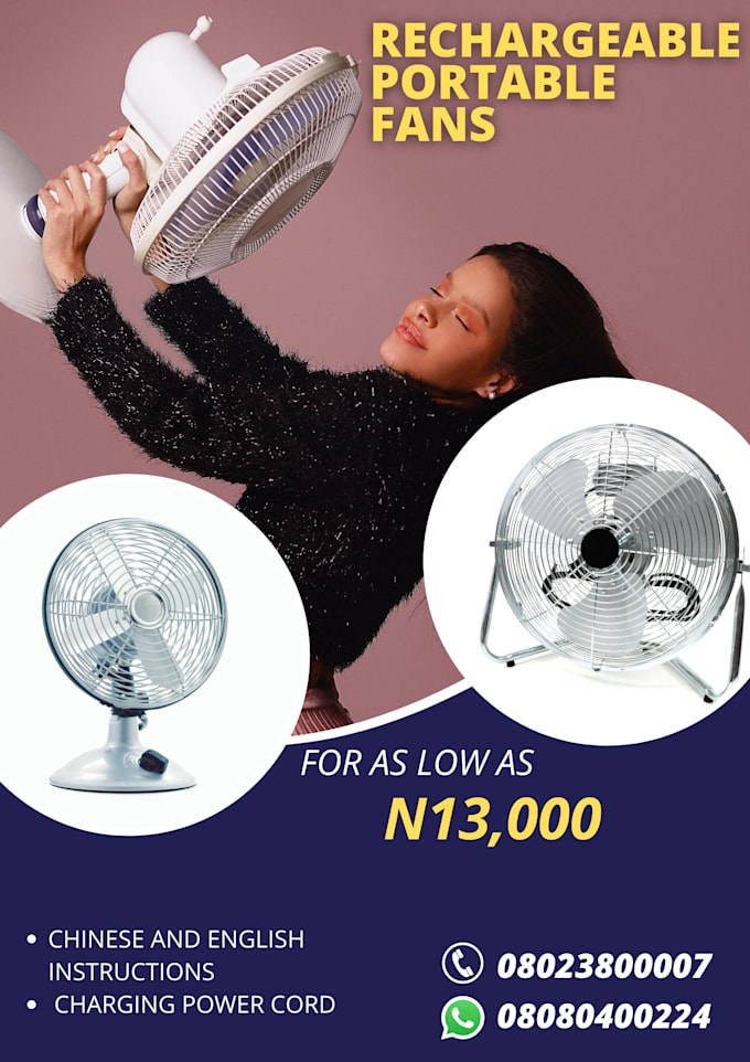 Design your cost effective posters and flyers by Olutayooyeniran Fiverr