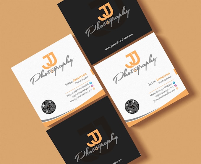 do a minimalist luxury business card for you in 24 hour