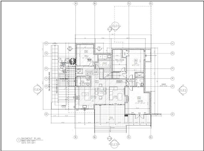 create floor plans, site plans, and architectural drawings in autocad