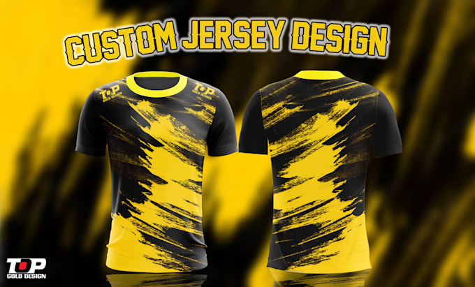 design jersey or uniform for sublimation