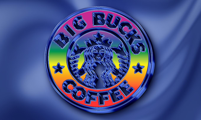 customize your name or logo for pride month or with any chosen gradient