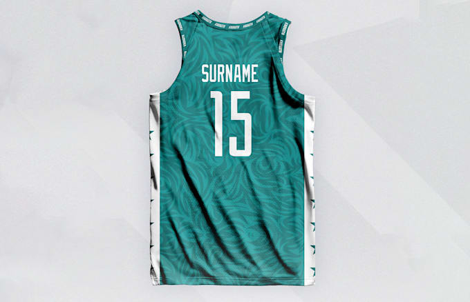 design, print and manufacture basketball jersey