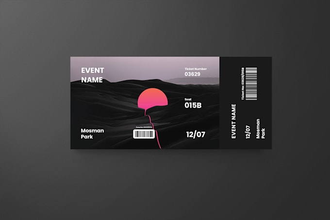 design creative tickets for any event