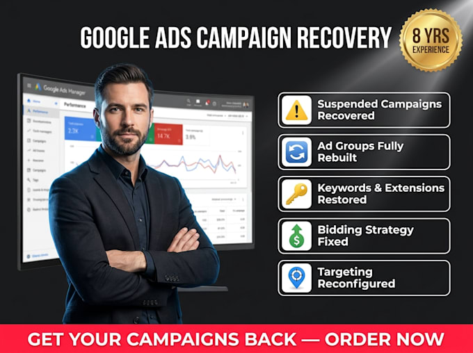 recover and restore your suspended google ads campaigns or account