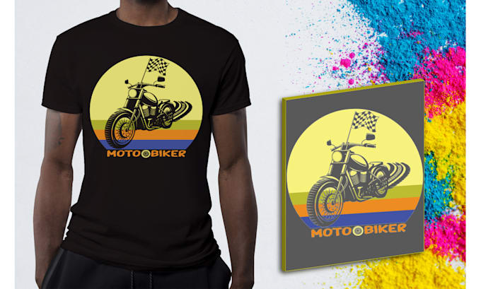 do vintage t shirt design for your business