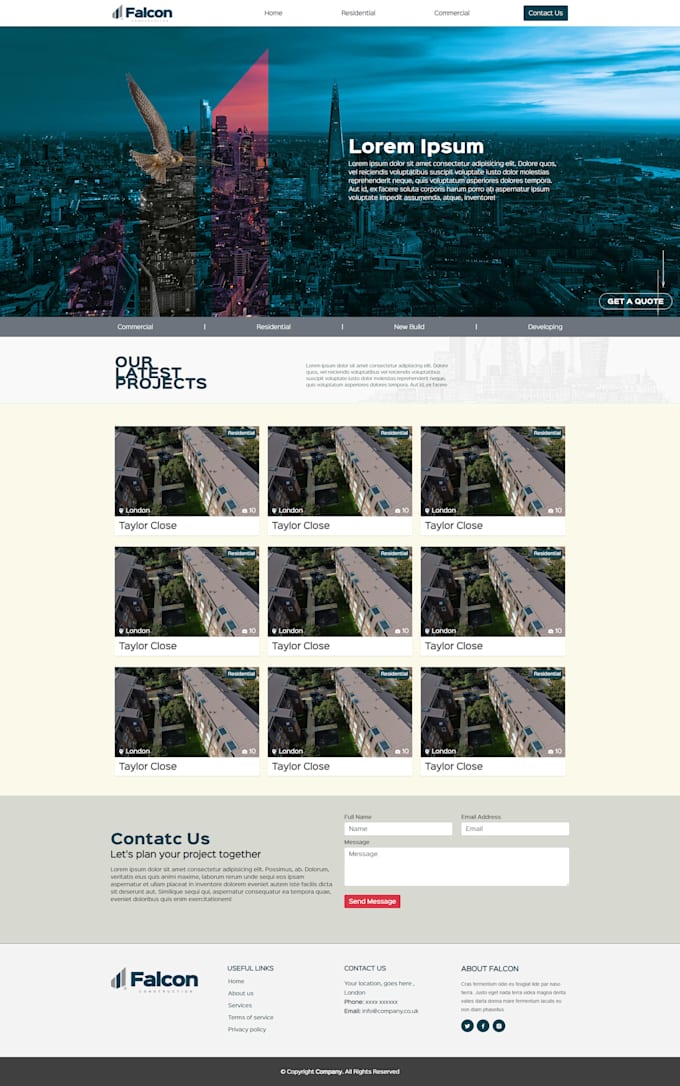 Do psd,xd,figma to responsive html,css,bootstrap design by Tretonatech ...
