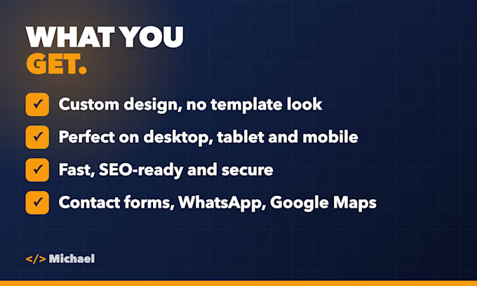 build a professional wordpress or elementor business website