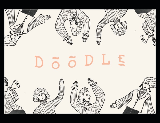 doodle cute icons and objects