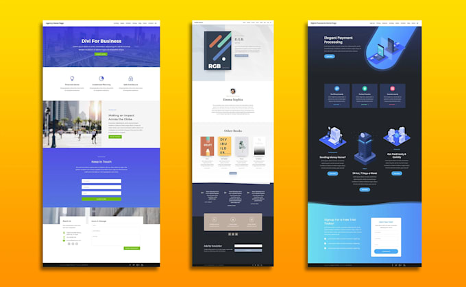 Design and develop, edit create html css website by Simoudogan | Fiverr