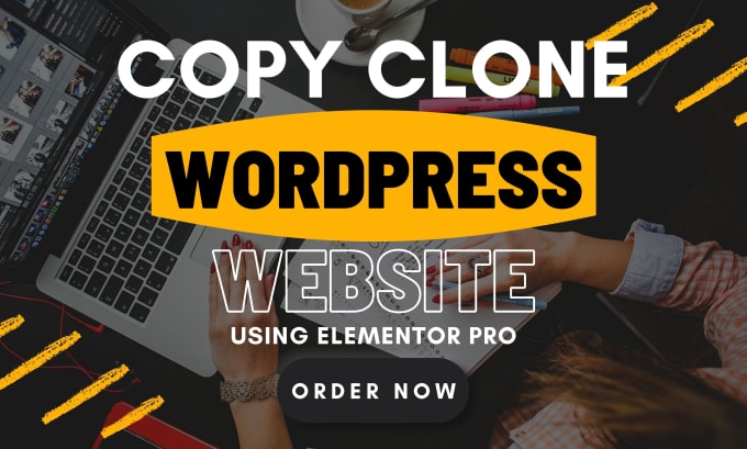 landing page, clone, copy or duplicate any website using elementor