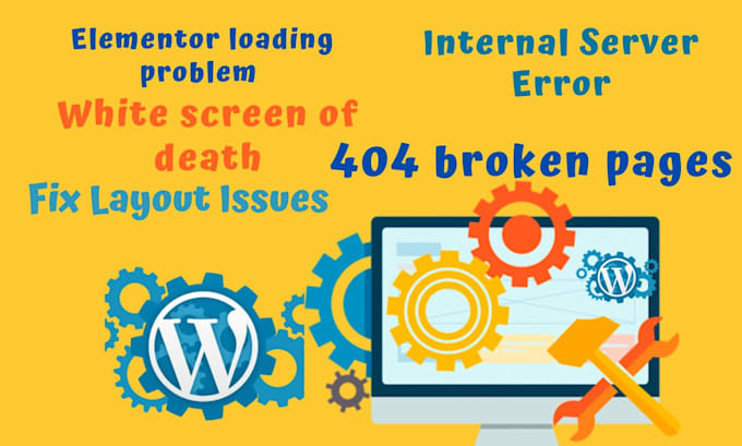 fix wordpress issues, errors, or problems within 6 hours