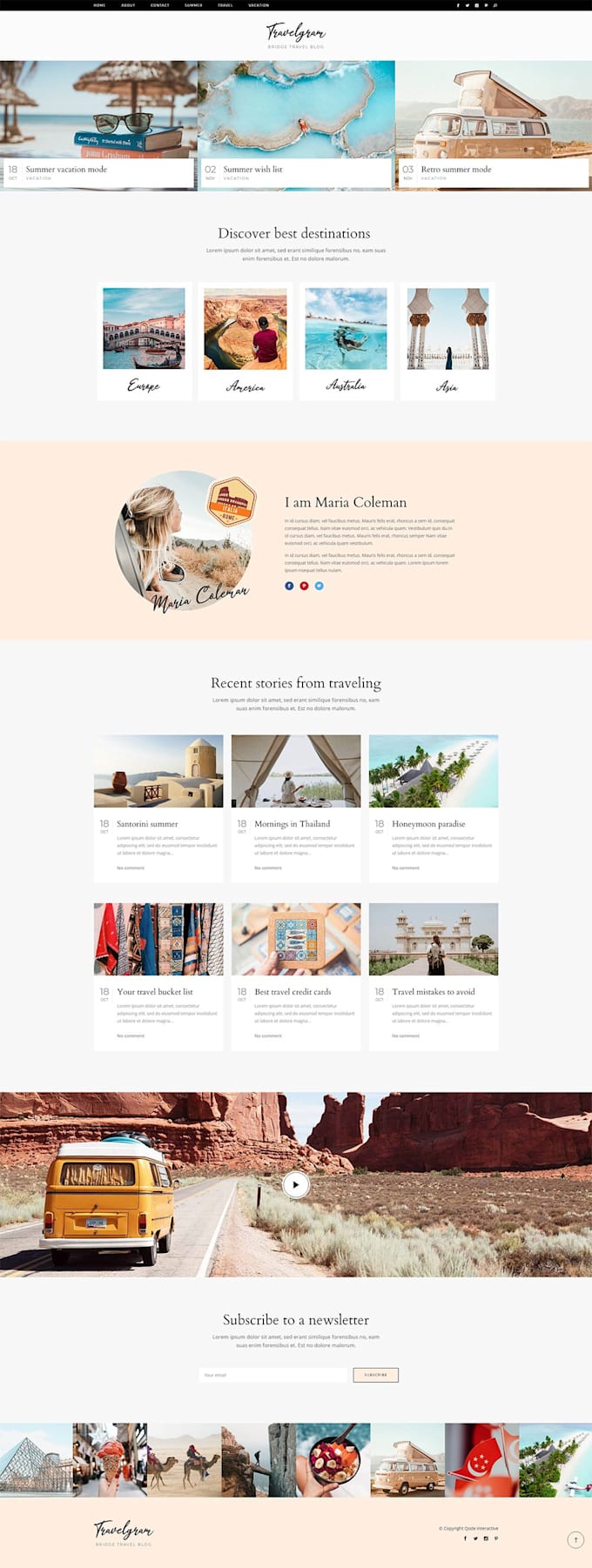 build custom wordpress landing page