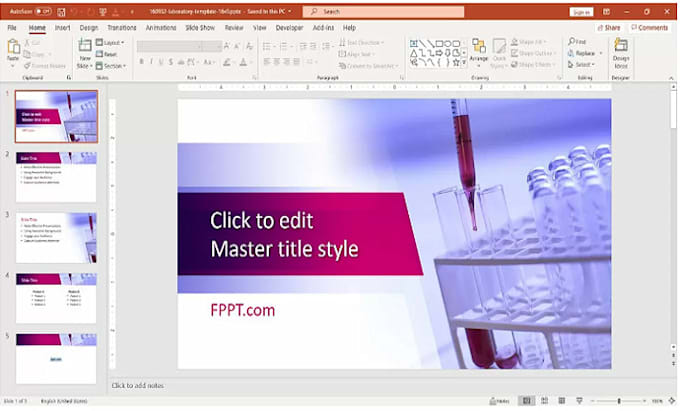 design a clean and modern power point presentation