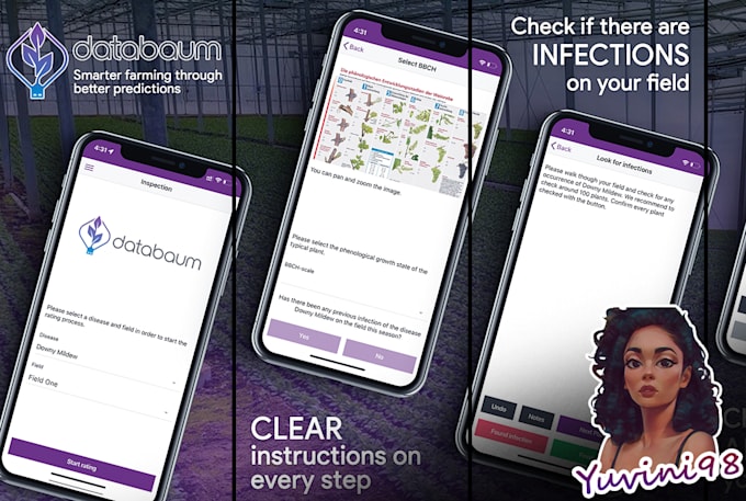 design 3d smart app screenshots for apple and android play store