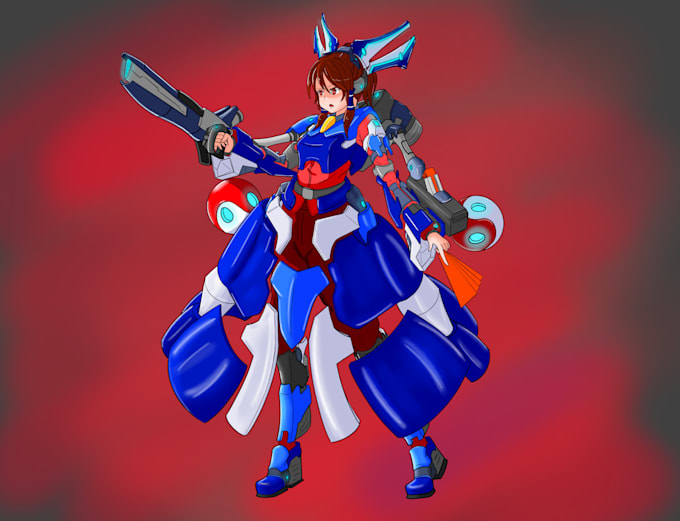 draw anime style art