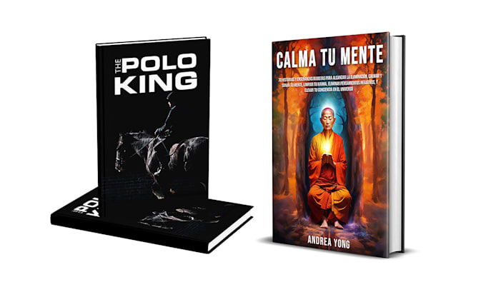 do fantasy book cover design, ebook cover, or KDP book cover