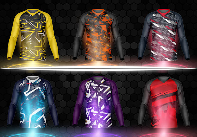 do custom jersey design and tshirt design